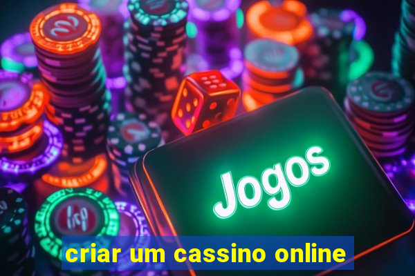 criar um cassino online