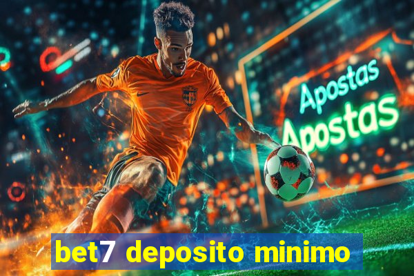 bet7 deposito minimo