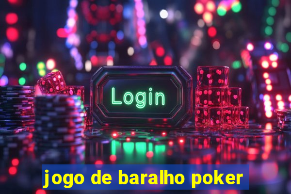 jogo de baralho poker