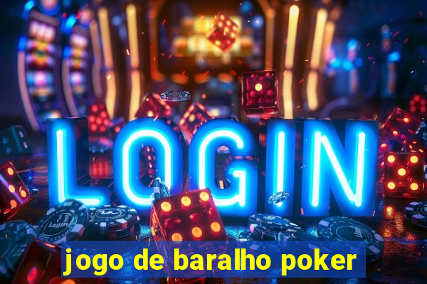 jogo de baralho poker