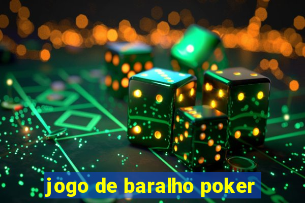 jogo de baralho poker