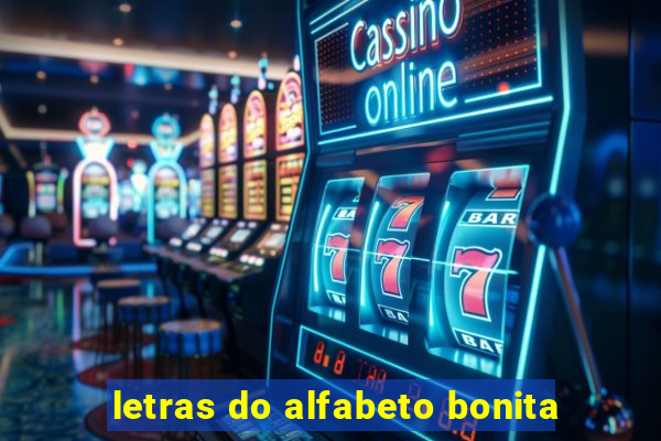 letras do alfabeto bonita