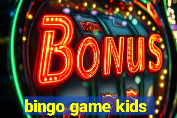 bingo game kids