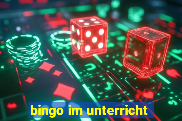 bingo im unterricht