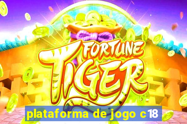 plataforma de jogo c18