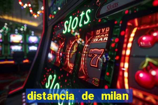 distancia de milan a paris