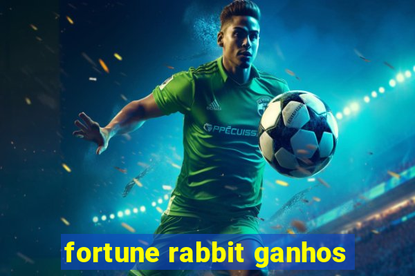 fortune rabbit ganhos