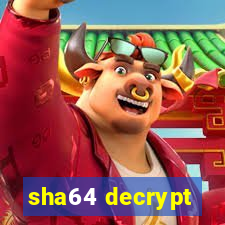 sha64 decrypt