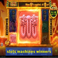 slots machines winners