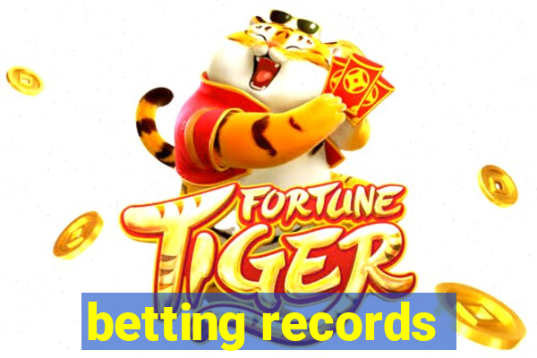 betting records