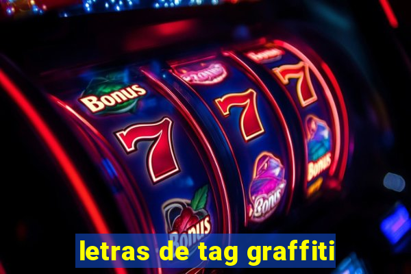 letras de tag graffiti