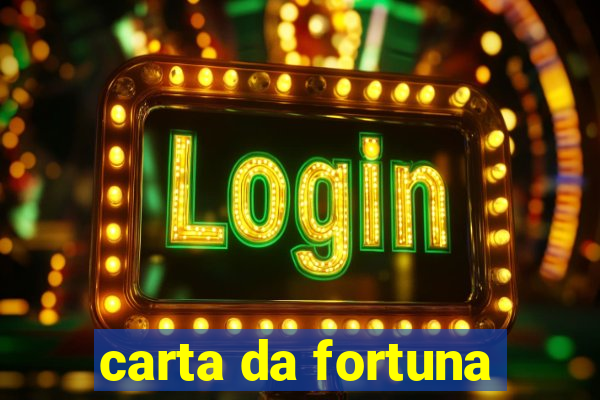 carta da fortuna