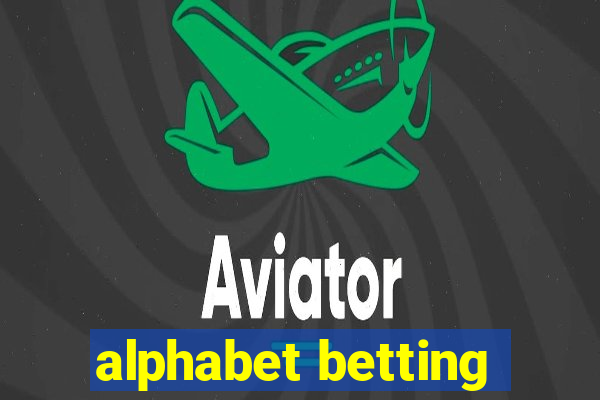 alphabet betting