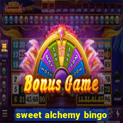 sweet alchemy bingo