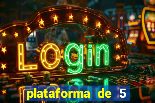 plataforma de 5 reais fortune tiger