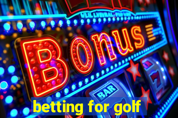 betting for golf