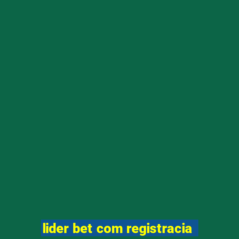 lider bet com registracia