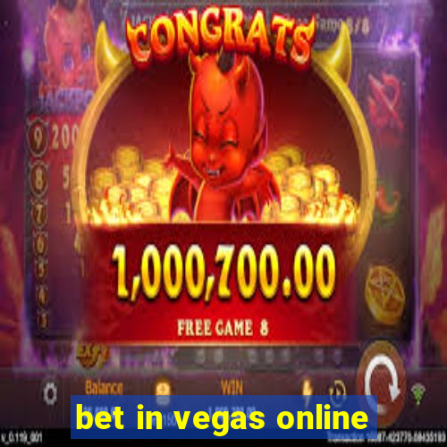 bet in vegas online