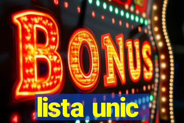 lista unic