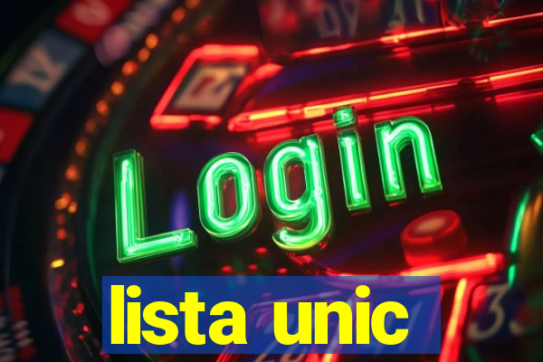 lista unic