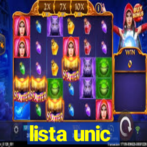 lista unic