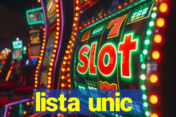 lista unic