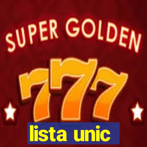 lista unic