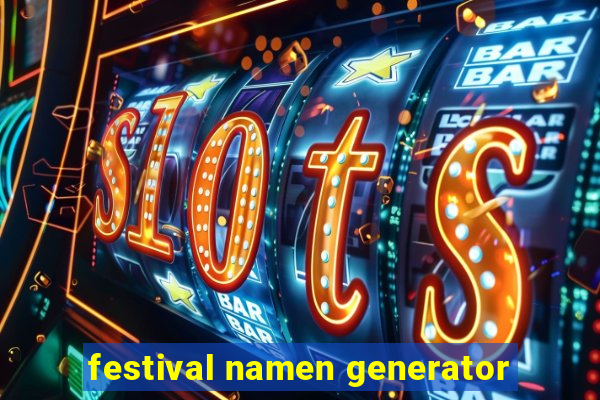 festival namen generator