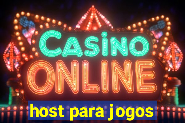 host para jogos