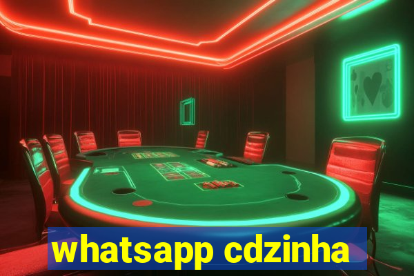 whatsapp cdzinha