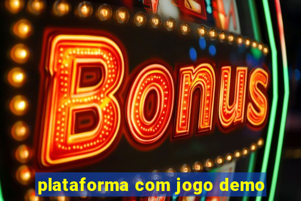 plataforma com jogo demo