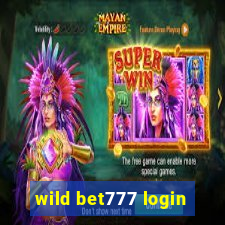 wild bet777 login