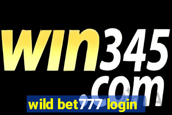 wild bet777 login