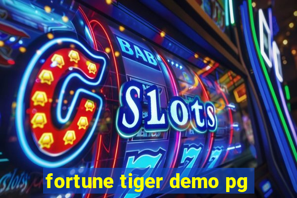 fortune tiger demo pg