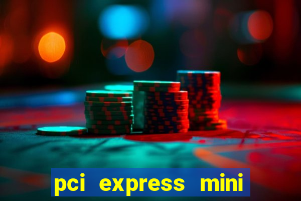 pci express mini card slot