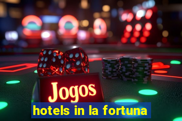 hotels in la fortuna