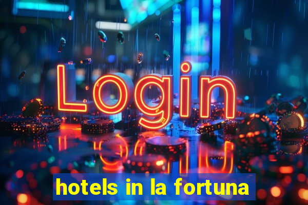 hotels in la fortuna