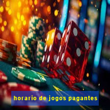 horario de jogos pagantes