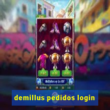 demillus pedidos login