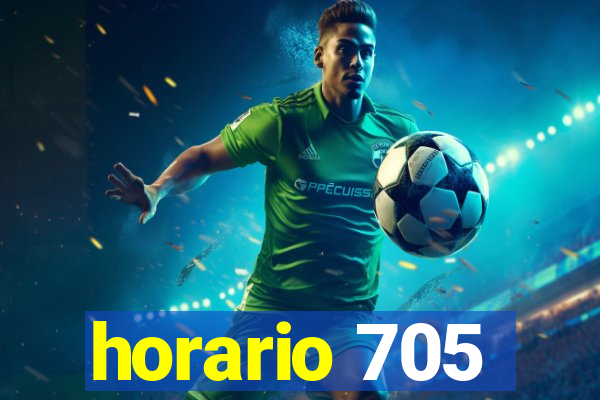 horario 705