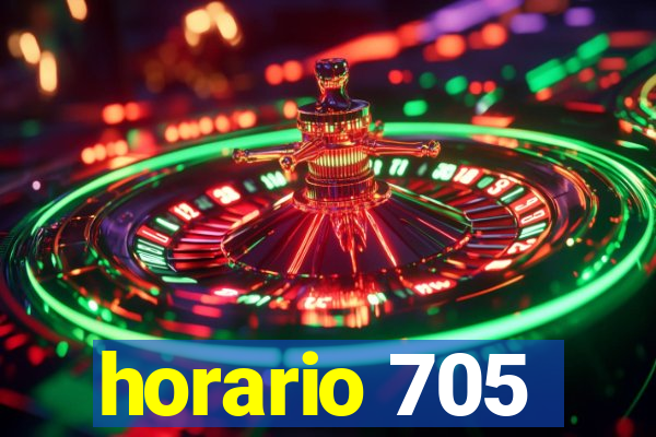 horario 705