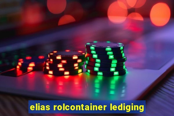 elias rolcontainer lediging