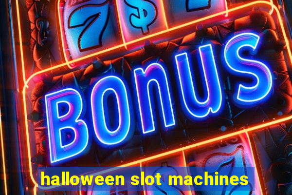 halloween slot machines