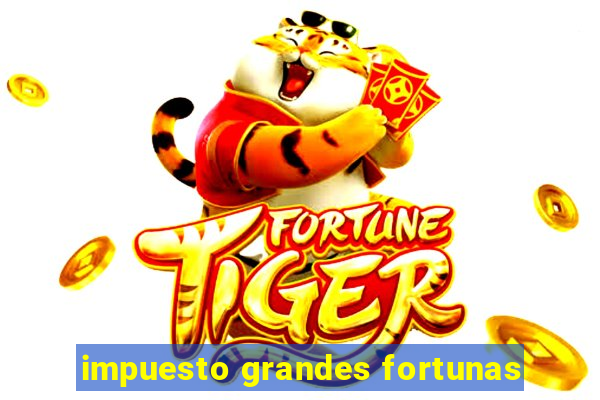 impuesto grandes fortunas