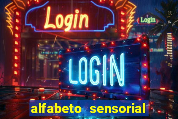 alfabeto sensorial para imprimir