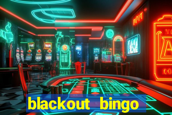 blackout bingo promo code reddit