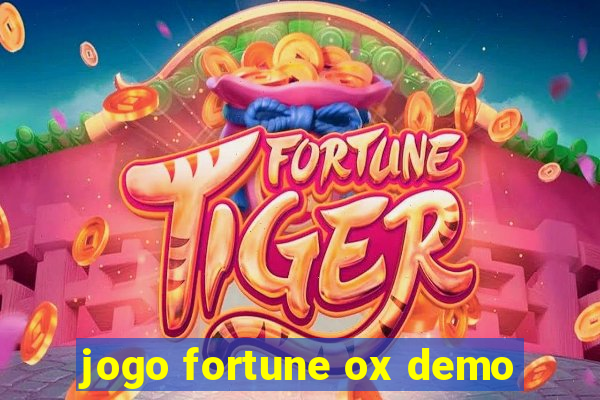 jogo fortune ox demo