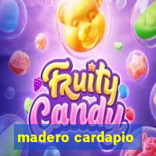 madero cardapio