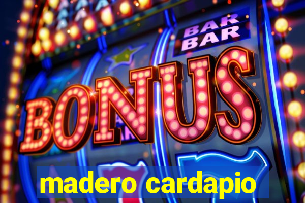 madero cardapio