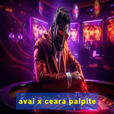 avai x ceara palpite